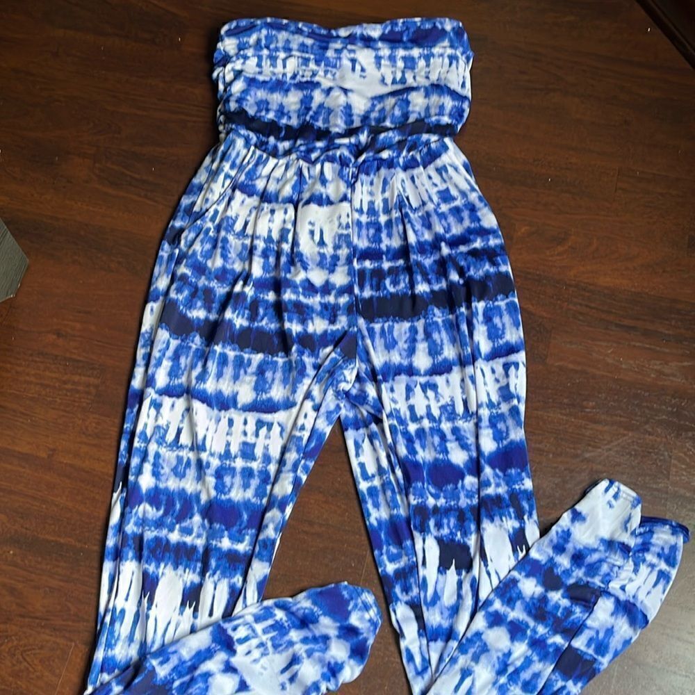 Blue romper 